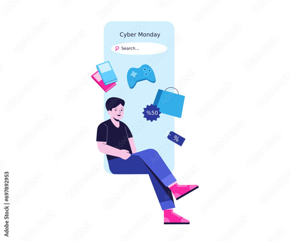 person with online shopping person with online shopping