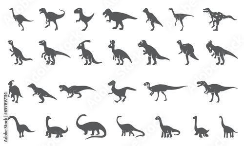 Dino icon and glyph collection
