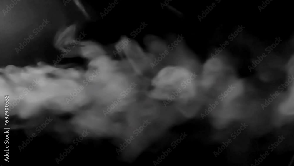 Smoke effect with black background Smoke effect with black background