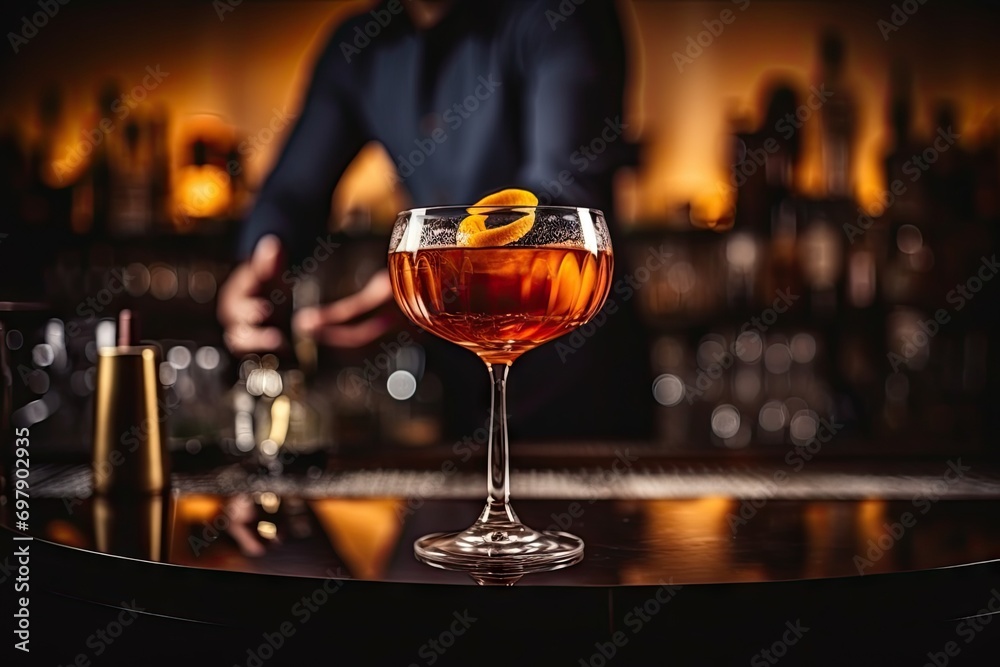cocktail in bar