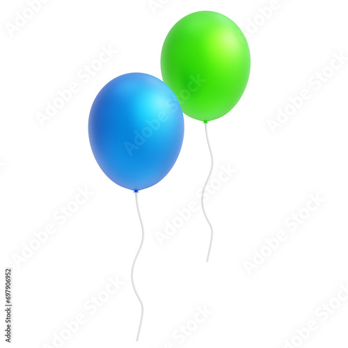 3d celebration balloons, 3d colorful balloons, fly balloon 3d