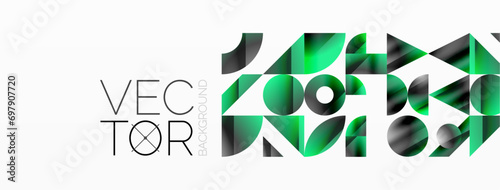 Geometric minimalism with triangles and circles. Blend of basic shapes creating serene, visually pleasing compositions. Wallpaper, banner, background, landing page, wall art, invitation, prints