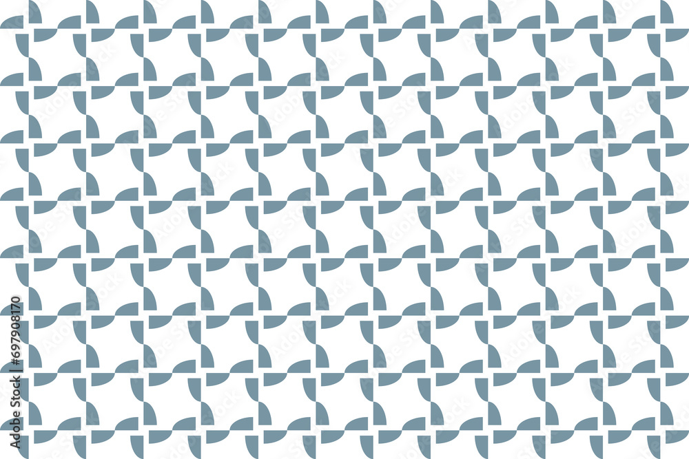 Naklejka premium Geometric of tile pattern vector. Design grid pastel blue pastelon white background. Design print for illustration, textile, carpet, cloth, cover, card, background, wallpaper. Set 8