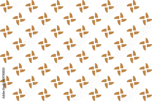 Geometric of tile pattern vector. Design waves gold on white background. Design print for illustration  textile  carpet  cloth  cover  card  background  wallpaper. Set 6