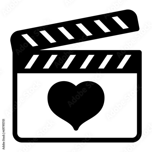 romance glyph icon