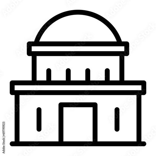 politic line icon