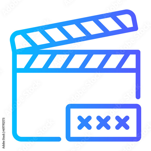 film gradient icon