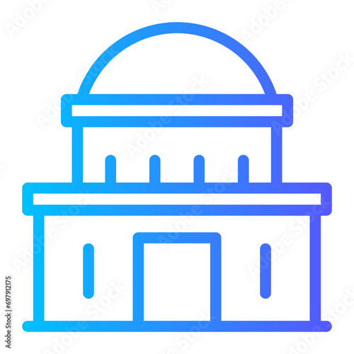 politic gradient icon