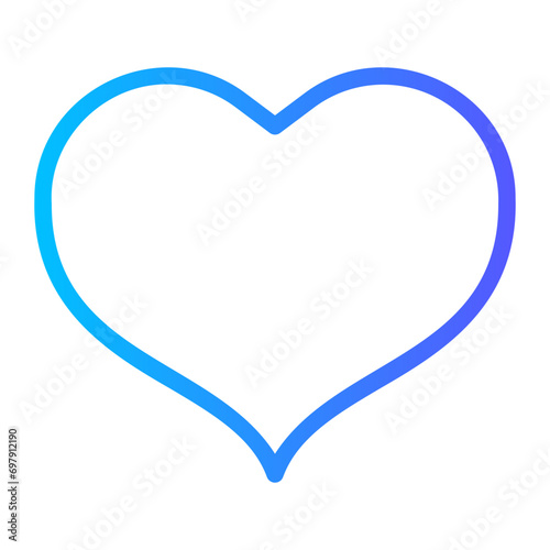 romance gradient icon