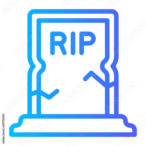 thriller gradient icon