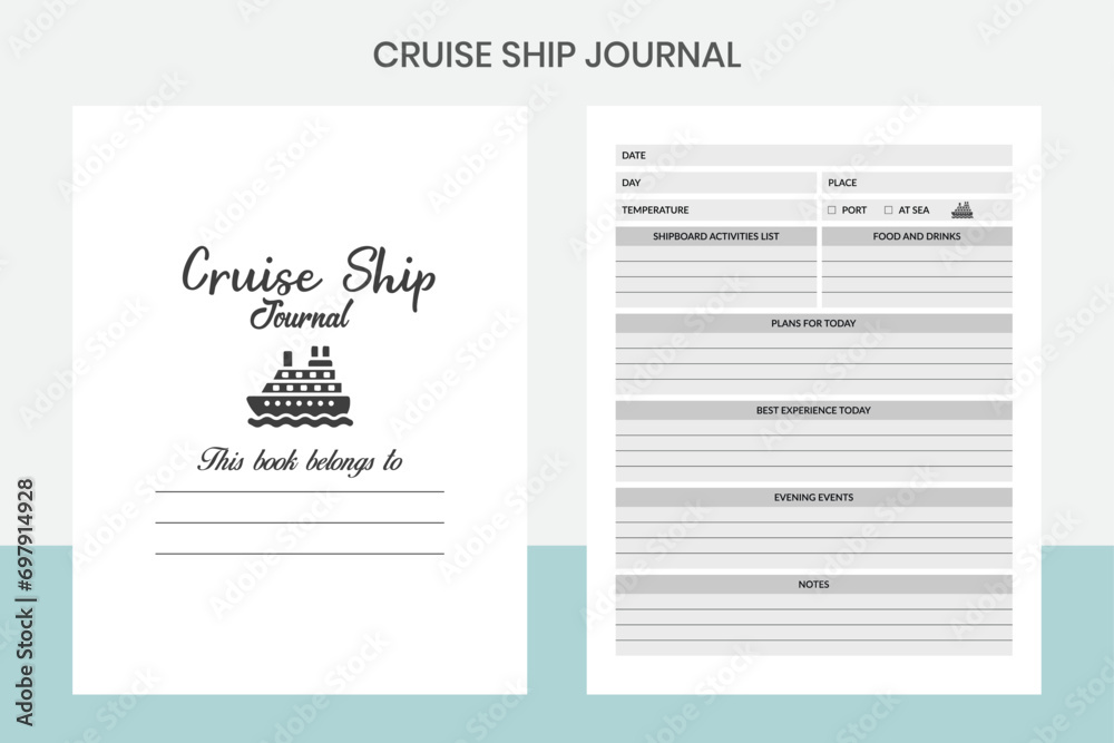 Cruise Ship Journal Kdp Interior Cruise Ship Journal Kdp Interior