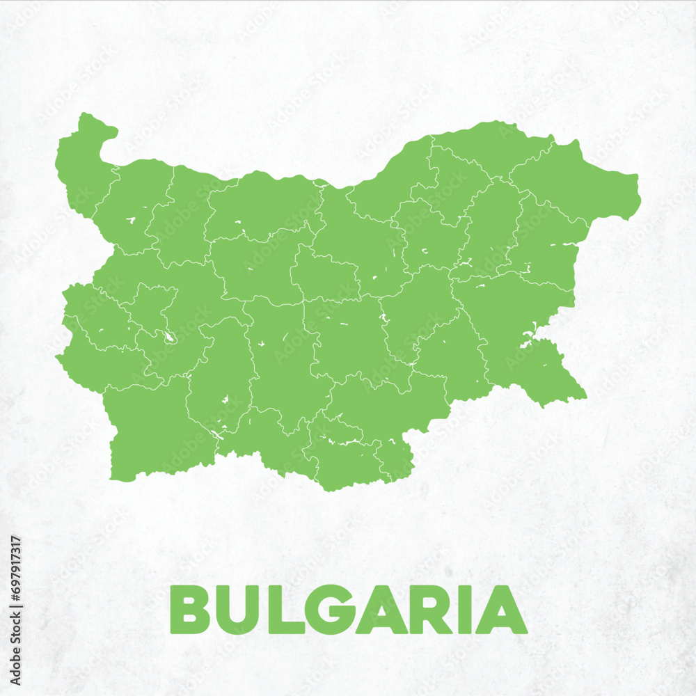Detailed Bulgaria Map