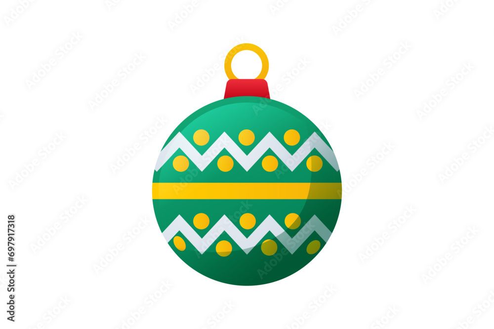 Christmas Light Ball Decoration Sticker Christmas Light Ball Decoration Sticker