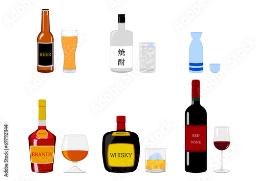 いろんな種類のお酒