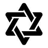 jewish glyph icon
