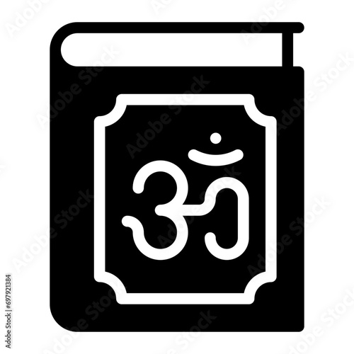 vedas glyph icon