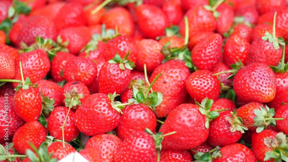 Ripe Red Strawberries in a bowl Ripe Red Strawberries in a bowl