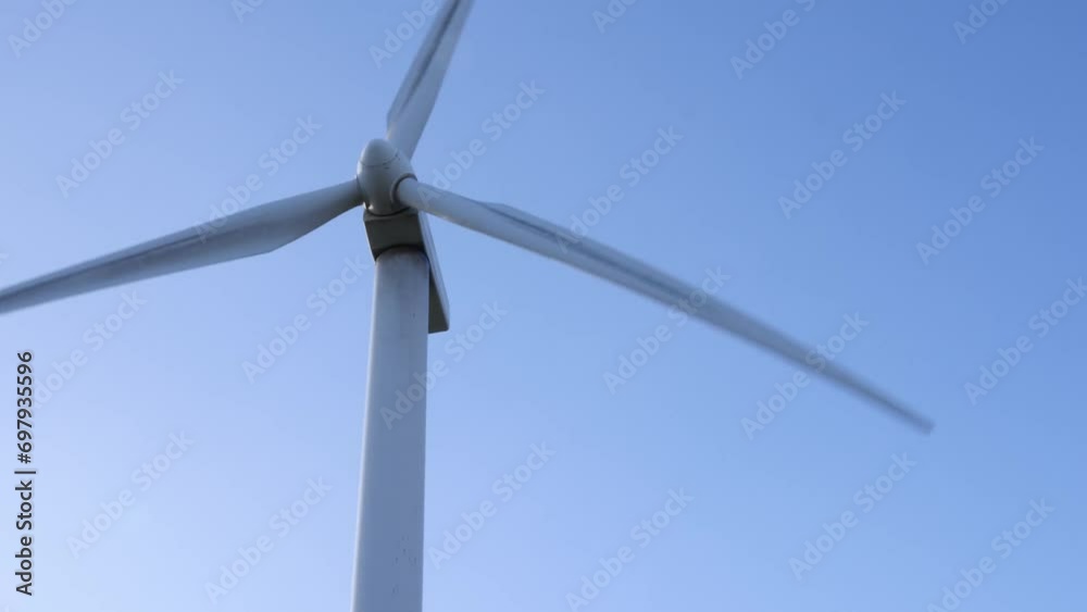 A close up of turbine blades turning A close up of turbine blades turning