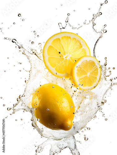 Lemons in Water with Spontaneous Energy and Explosive Pigmentation
