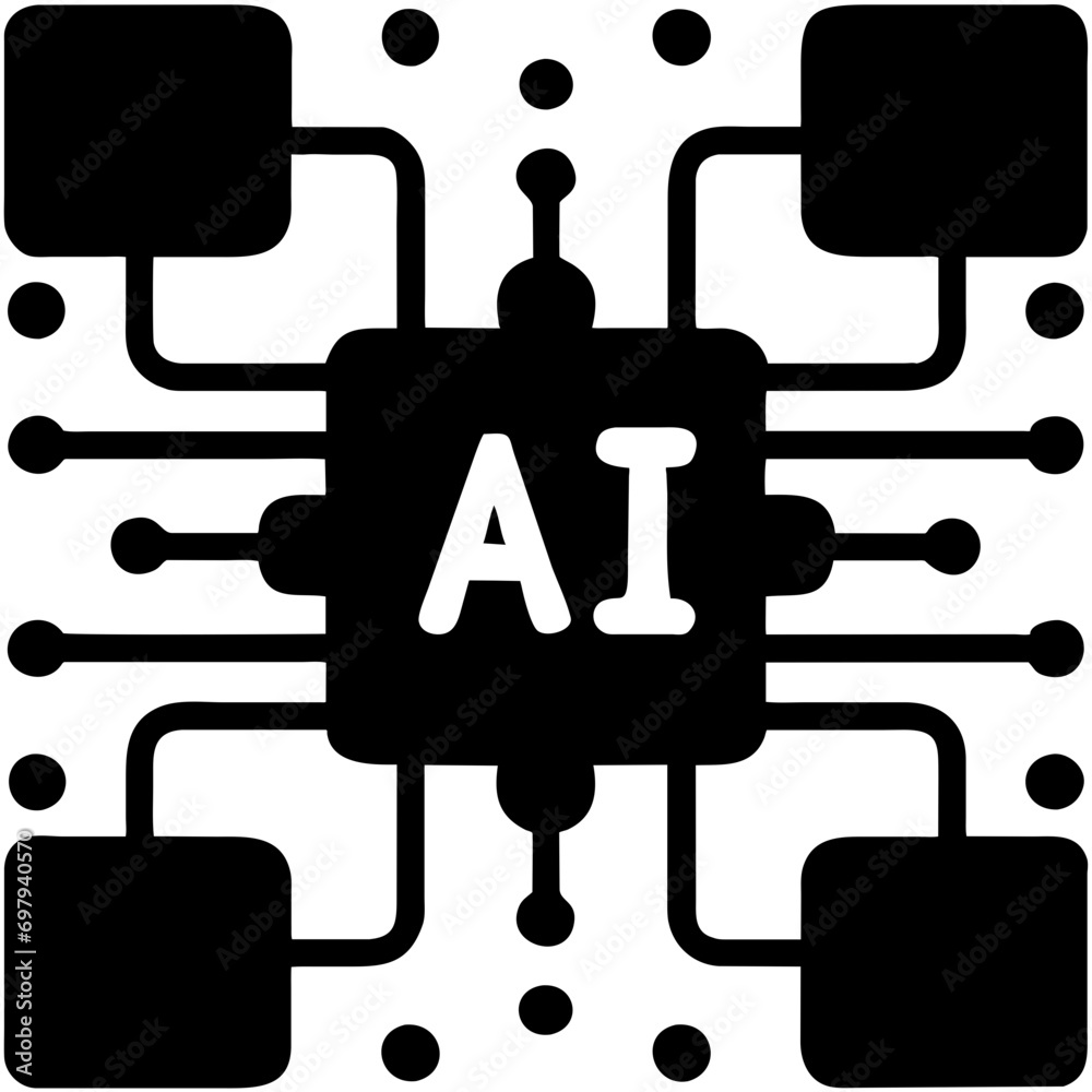 Artificial intelligence icon