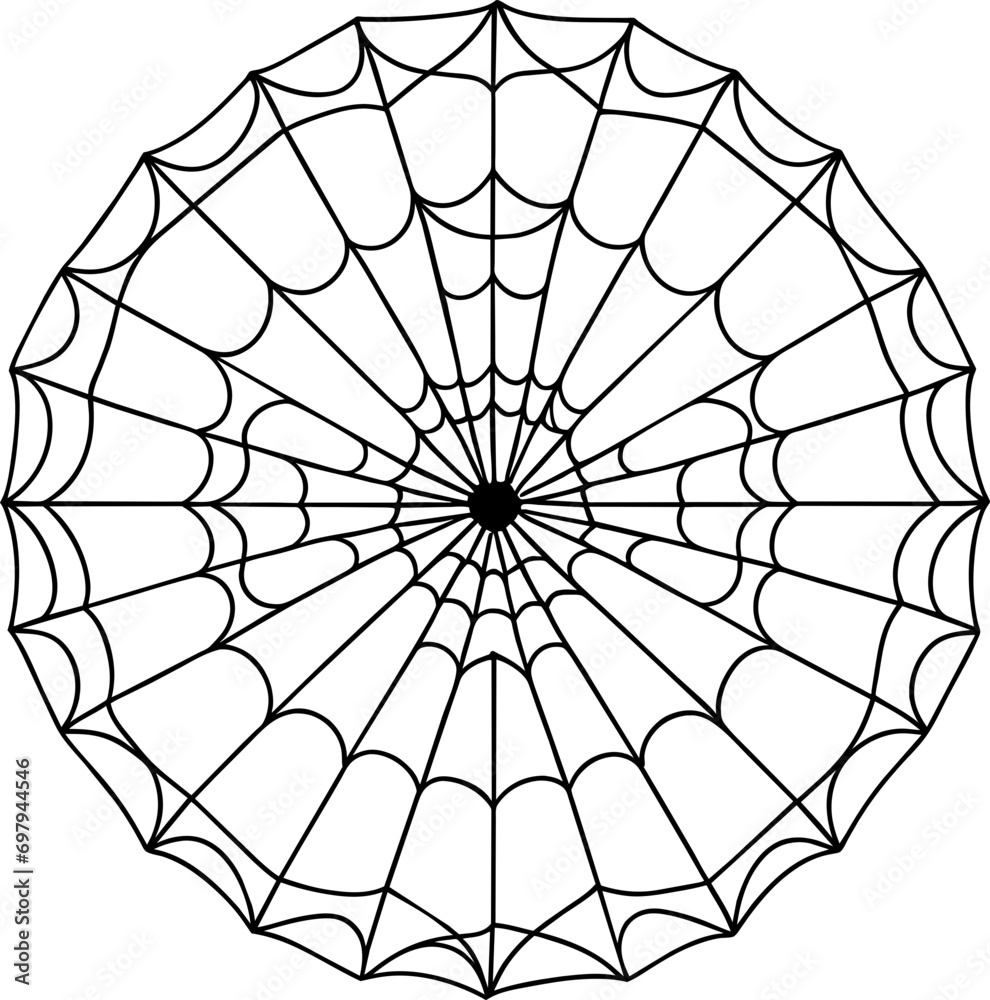 Obraz premium Halloween spider web, spider web 