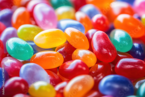 colorful jelly beans