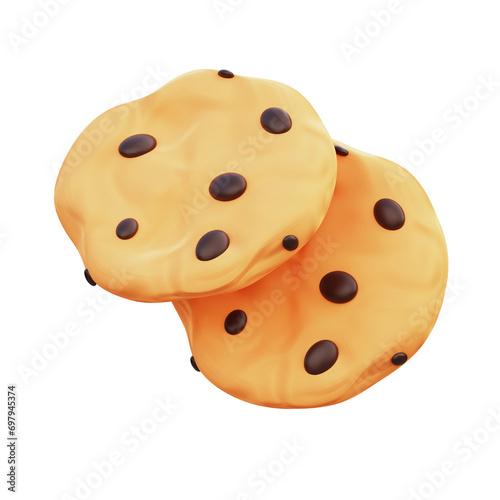Cookies 3D Graphic Image