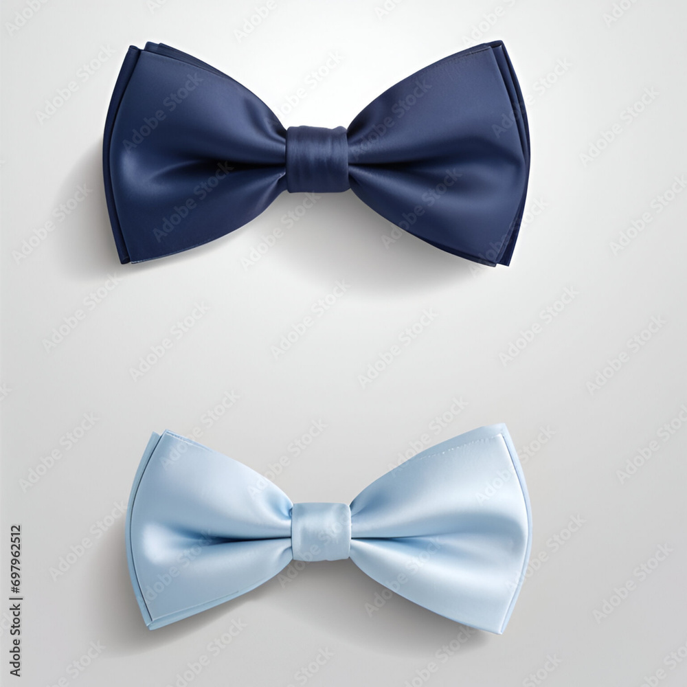Beautiful blue bow style Beautiful blue bow style