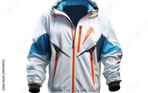 Innovation in Style Tech Jacket for the Modern Lifestyle on White or PNG Transparent Background