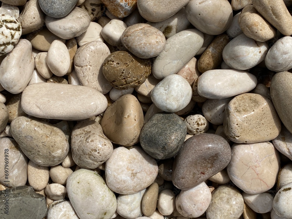 Sea stone on beach for background Sea stone on beach for background