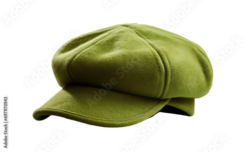 Chic Statements Unveiling the Trendy Topper Beret on White or PNG Transparent Background