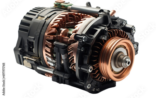Power in Every Rotation Understanding Universal Motor Efficiency on White or PNG Transparent Background