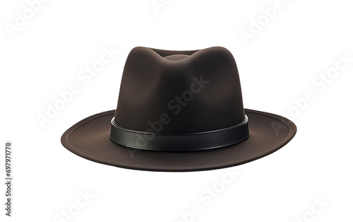 Modern Classics Redefining Style with the Urban Chic Fedora on White or PNG Transparent Background