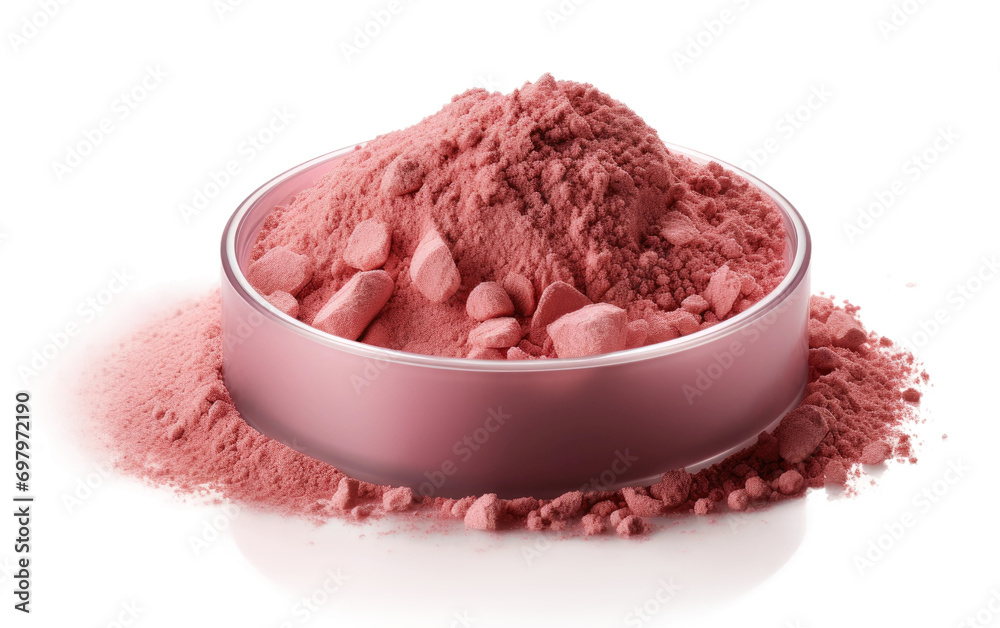 Radiant Blush Unleashing Beauty with Vibe on White or PNG Transparent Background