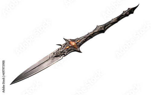 War Spear A Lethal Force in Battlefield Conflict on White or PNG Transparent Background photo