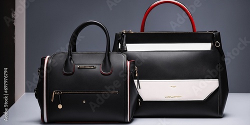 Create a new collection  handbags women 2024  brend Lauretti black white photo