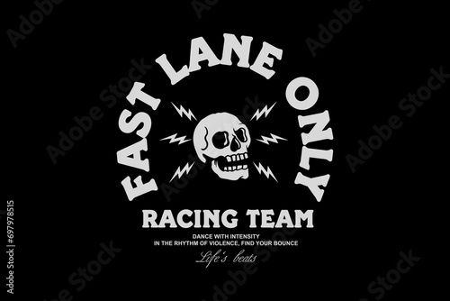 Motorcycle badges club emblems tshirt design Retro  Racing Typography Graphics