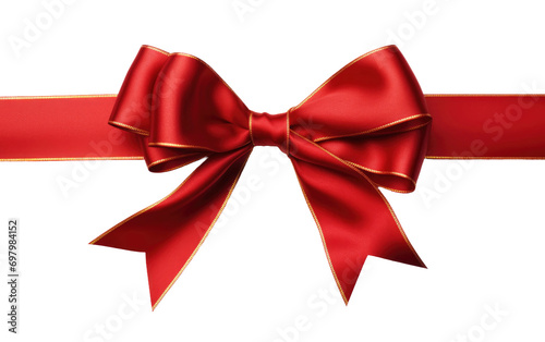 Gift Ribbon Isolated On Transparent Background