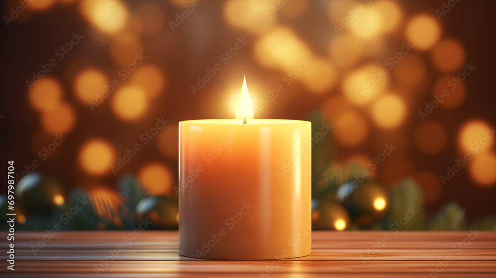 Burning candles on a beautiful and warm background picture
Burning candles on a beautiful and warm background picture