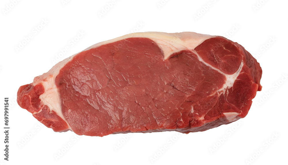 raw beef steak - isolated on transparent background raw beef steak - isolated on transparent background