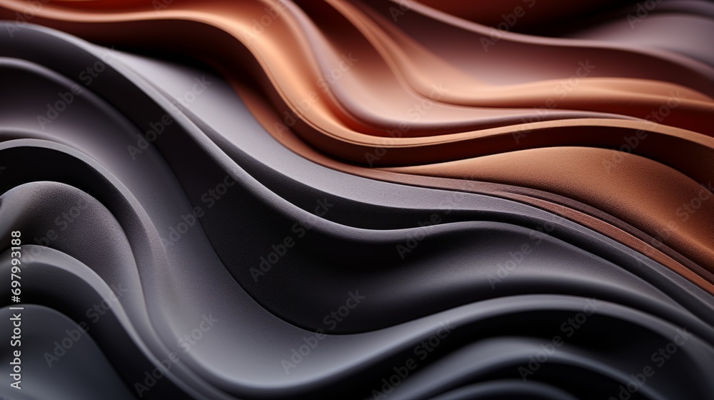 The powerful rush of the ocean's embrace captured in a mesmerizing abstract pattern of crashing waves The powerful rush of the ocean's embrace captured in a mesmerizing abstract pattern of crashing waves
