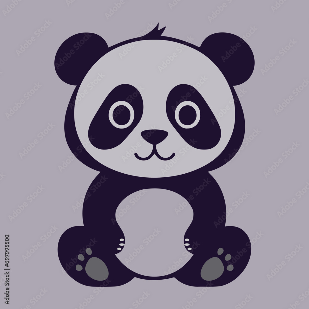 Panda Vector Icon, Cute and Versatile Illustration Panda Vector Icon, Cute and Versatile Illustration