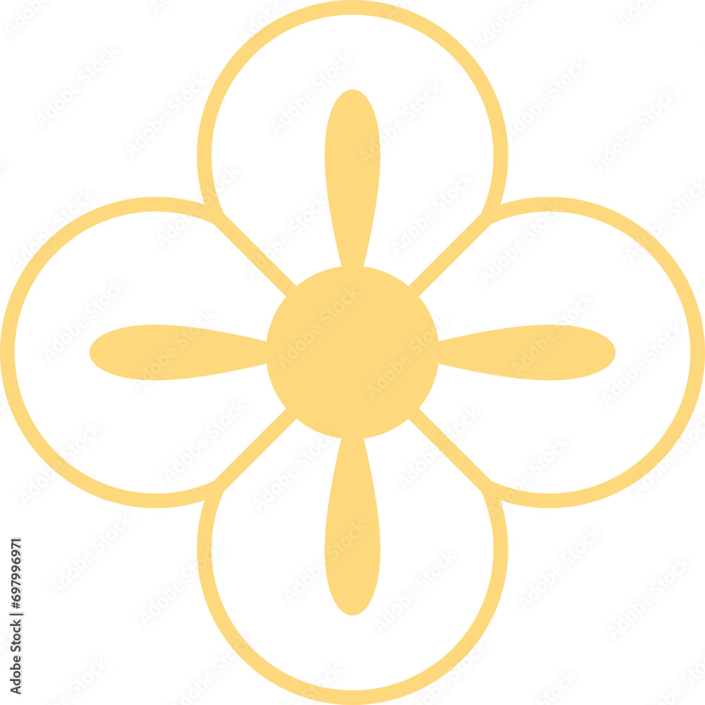 Luxury chinese cherry blossom element vector Luxury chinese cherry blossom element vector