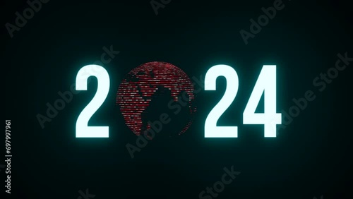 New Year 2024 The world is turning into the year 2024. Loading New Year 2024 greetings.