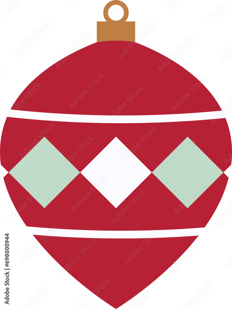 Christmas bauble ball element vector Christmas bauble ball element vector