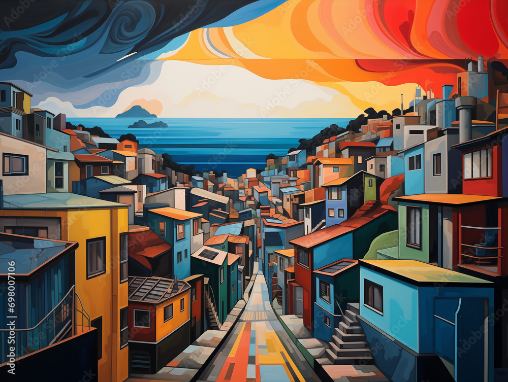 Fototapeta premium City