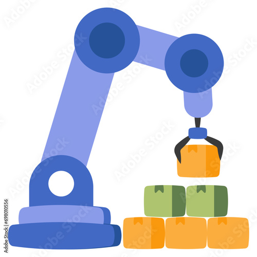 Premium download icon of robot picking 

