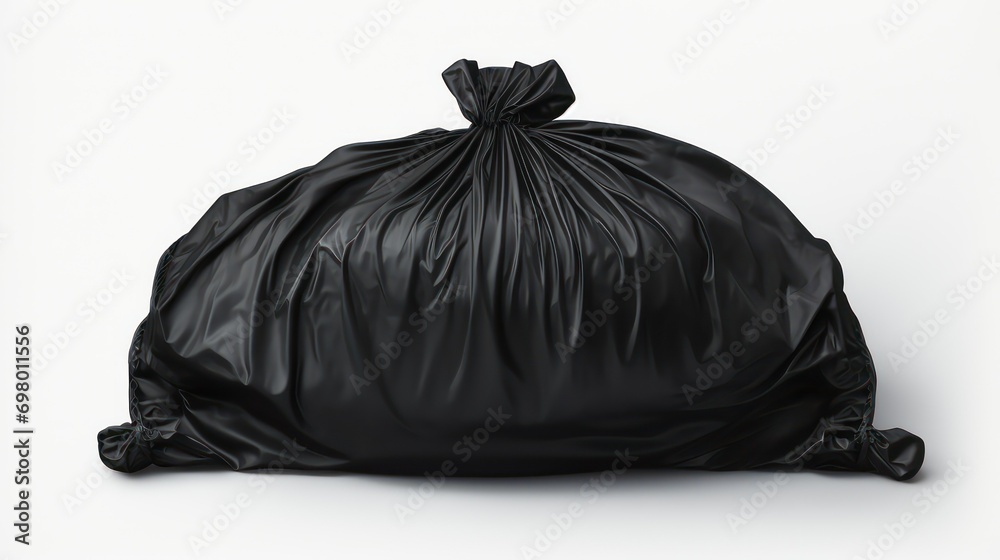 garbage bag isolated on a white background