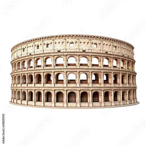The Colosseum, the architectural and historic symbol of Rome