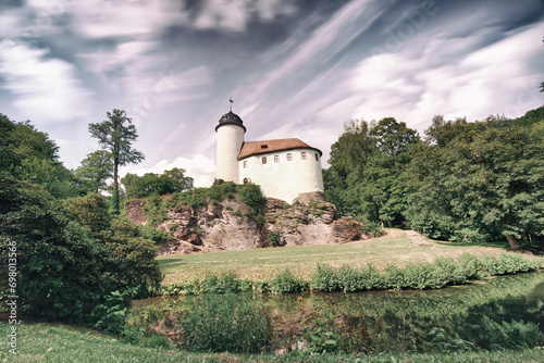 Burg, Limbach, kirche, architektur, himmel, Rabenstein, emporragen, religion, bauwerk, russland, anreisen, leuchtturm, alt, weiß, landschaft, geschichte, europa, Ritter, sommer, Felsen, Kirche, Fluss,
